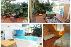 gite avec piscine chauffée et couverte en campagne prés de NANTES