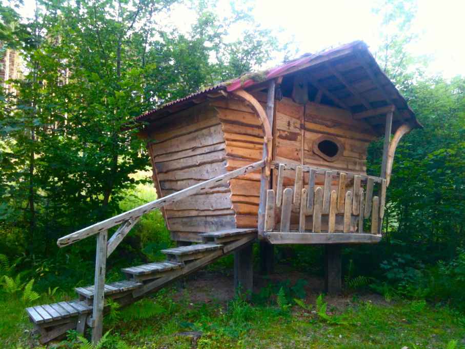 Le Châtillon à Belval Vosges, la maison dans la forêt.
