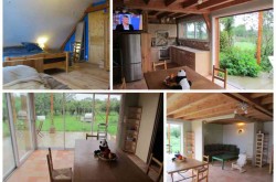 gite avec piscine chauffée et couverte en campagne prés de NANTES