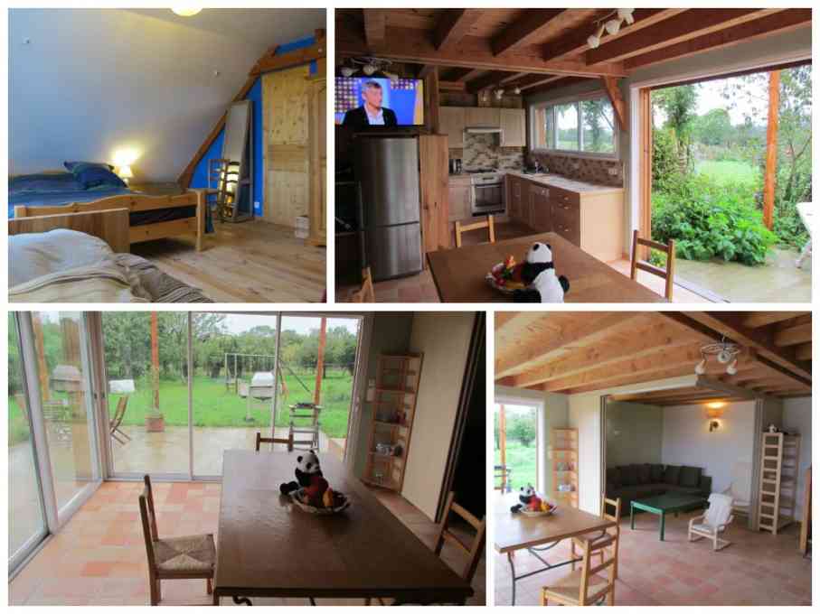 gite avec piscine chauffée et couverte en campagne prés de NANTES